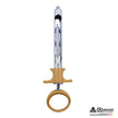 CARPULE SYRINGE WITH PLASTIC RING AND FLAPS
