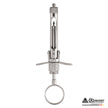 ARTICULATING BARREL SYRINGE ARTICULATED WITH  HARPOON SUCTION