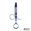 ASPIRATING SYRINGES BAYER TYPE  WITH A RING