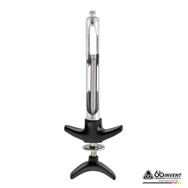 ARTICULATING BARREL SYRINGE WITH PLASTIC
