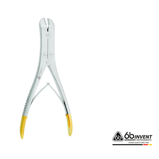 EXTRA LARGE HARD WIRE CUTTING PLIERS WITH TUGSTEN CARBIDE