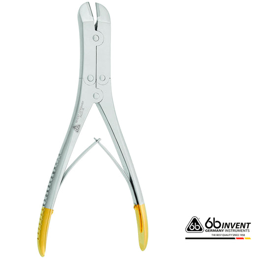 LARGE HARD WIRE CUTTING PLIERS WITH TUGSTEN CARBIDE
