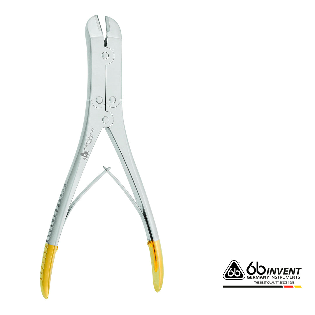 MEDIUM HARD WIRE CUTTING PLIERS WITH TUGSTEN CARBIDE