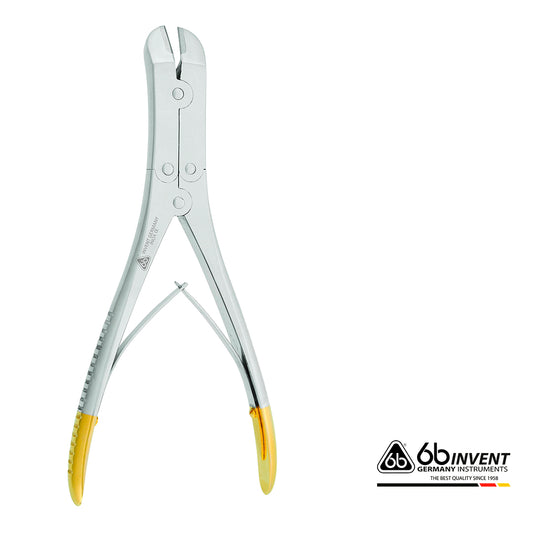 MEDIUM HARD WIRE CUTTING PLIERS WITH TUGSTEN CARBIDE