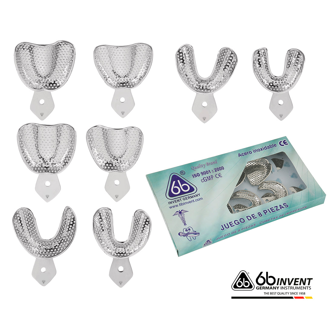 Perforated Edentulous Impression Tray
