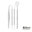 BASIC 1x4 EXAM KIT IN STAINLESS STEEL