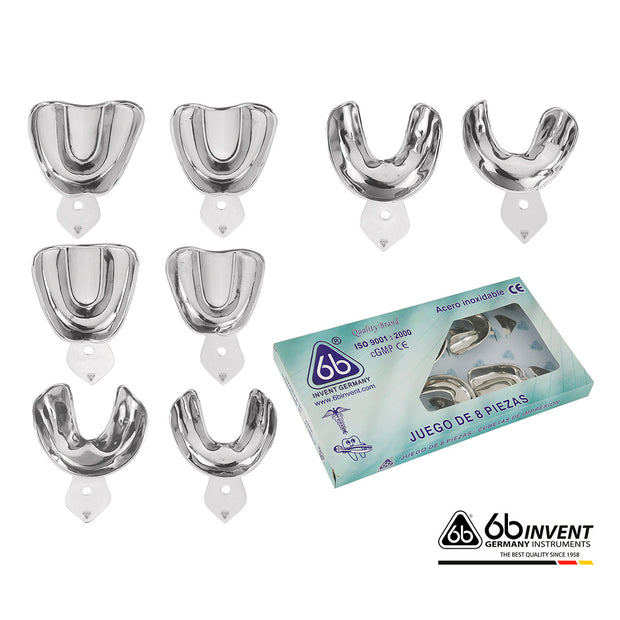 Flat Toothed Impression Tray