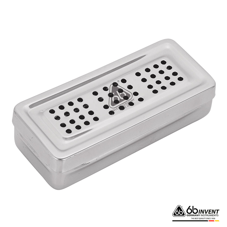 PERFORATED STAINLESS STEEL BOX