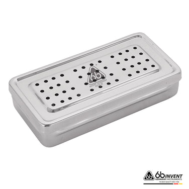 PERFORATED STAINLESS STEEL BOX
