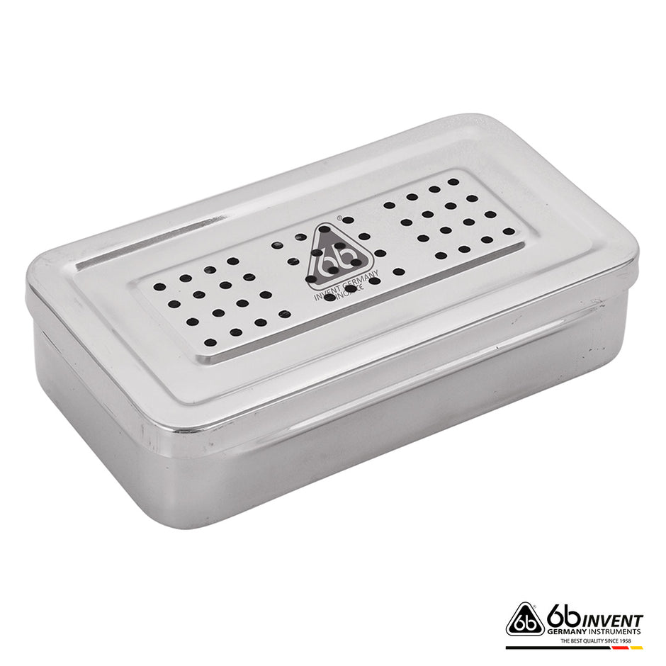 PERFORATED STAINLESS STEEL BOX