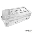 PERFORATED STAINLESS STEEL BOX