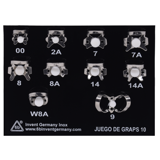 Premium Germany 36-Piece Rubber Dam Clamp Kit – Stainless Steel Organizer Tray Included