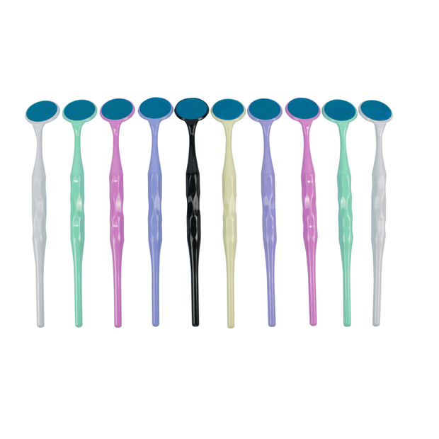 10-Piece Rhodium-Plated Double-Sided Mirror Set