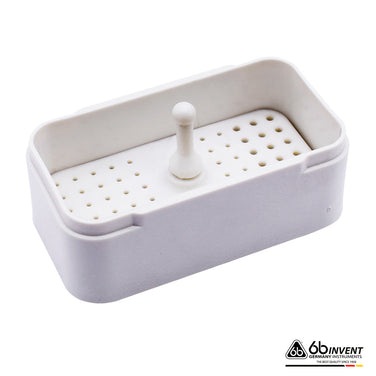 WHITE BUR HOLDER – 72 BURS