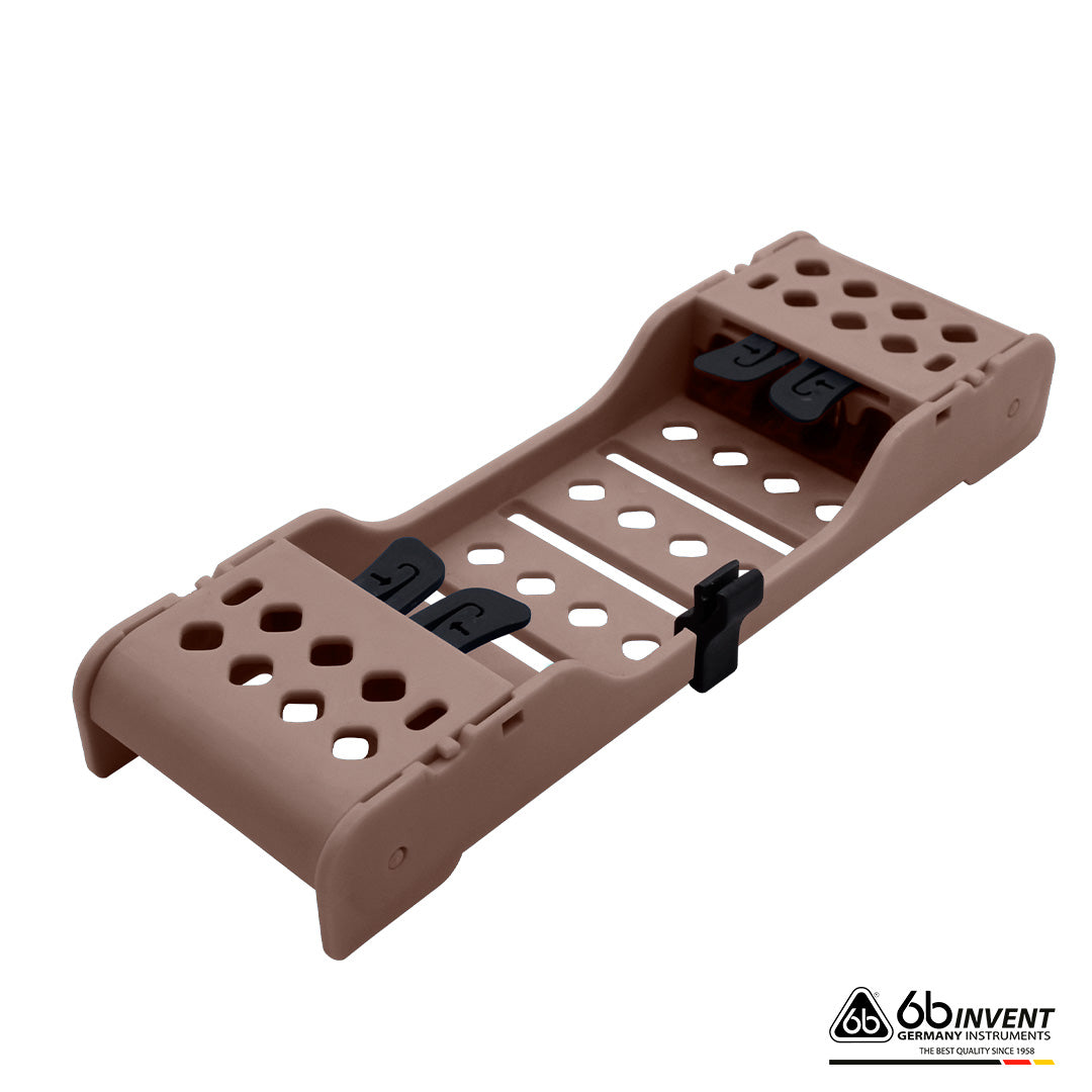 PLASTIC CONTAINER FOR 4 INSTRUMENTS