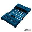 PLASTIC CONTAINER FOR 8 INSTRUMENTS