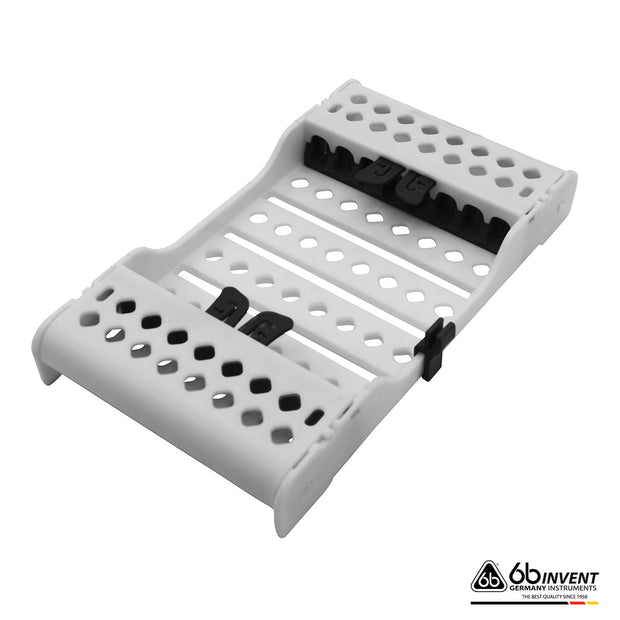 PLASTIC CONTAINER FOR 8 INSTRUMENTS