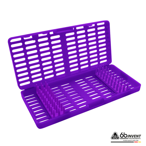 PLASTIC CONTAINER FOR 5 INSTRUMENTS