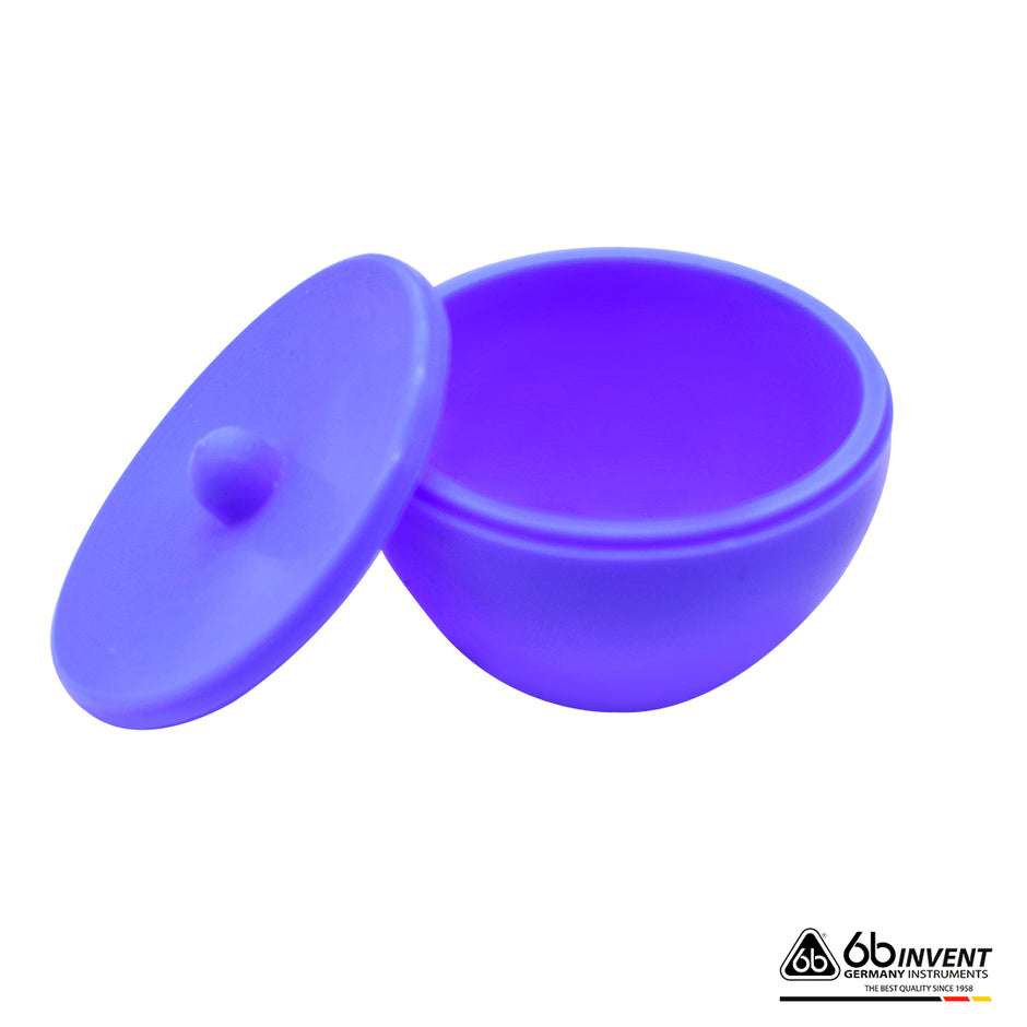 LARGE SILICONE GODET WITH LID