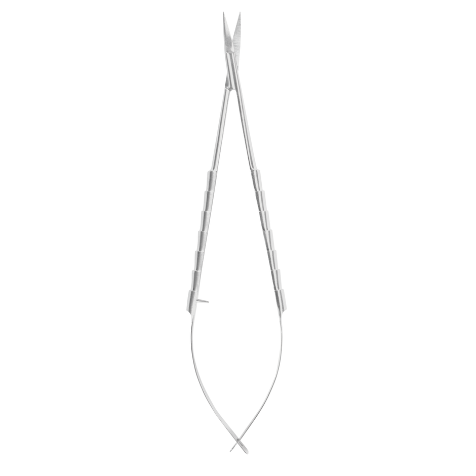 Castroviejo Scissors (Straight, 18 cm) by 6binventgermany – Long-Reach Microsurgical Scissors for Deep Tissue & Suture Cutting
