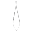 Castroviejo Scissors (Straight, 18 cm) by 6binventgermany – Long-Reach Microsurgical Scissors for Deep Tissue & Suture Cutting