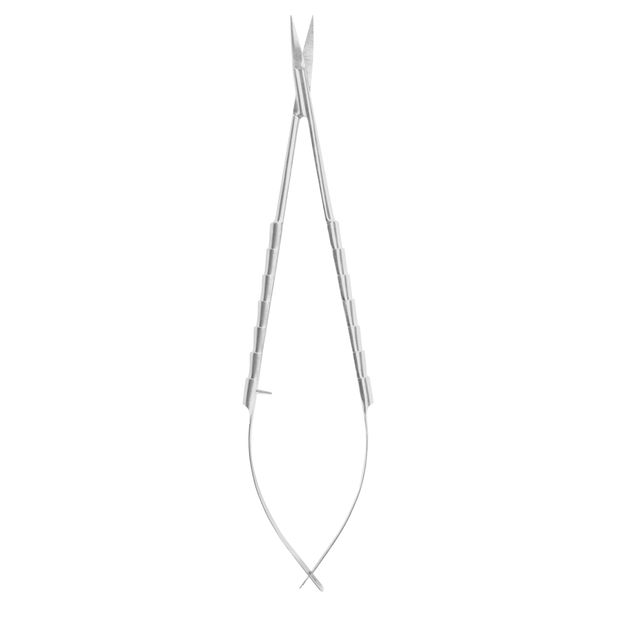 Castroviejo Scissors (Straight, 18 cm) by 6binventgermany – Long-Reach Microsurgical Scissors for Deep Tissue & Suture Cutting