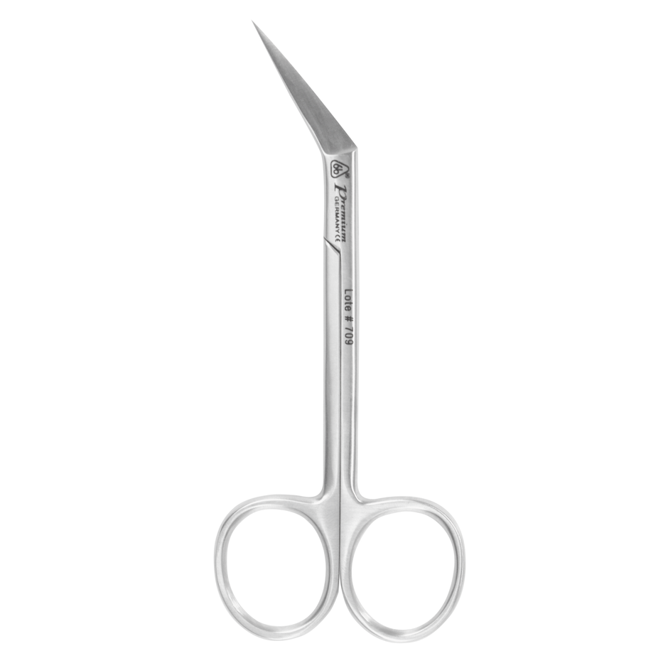 Potts Scissors by 6binventgermany – Precision Angled Scissors for Microsurgery & Delicate Tissue Cutting
