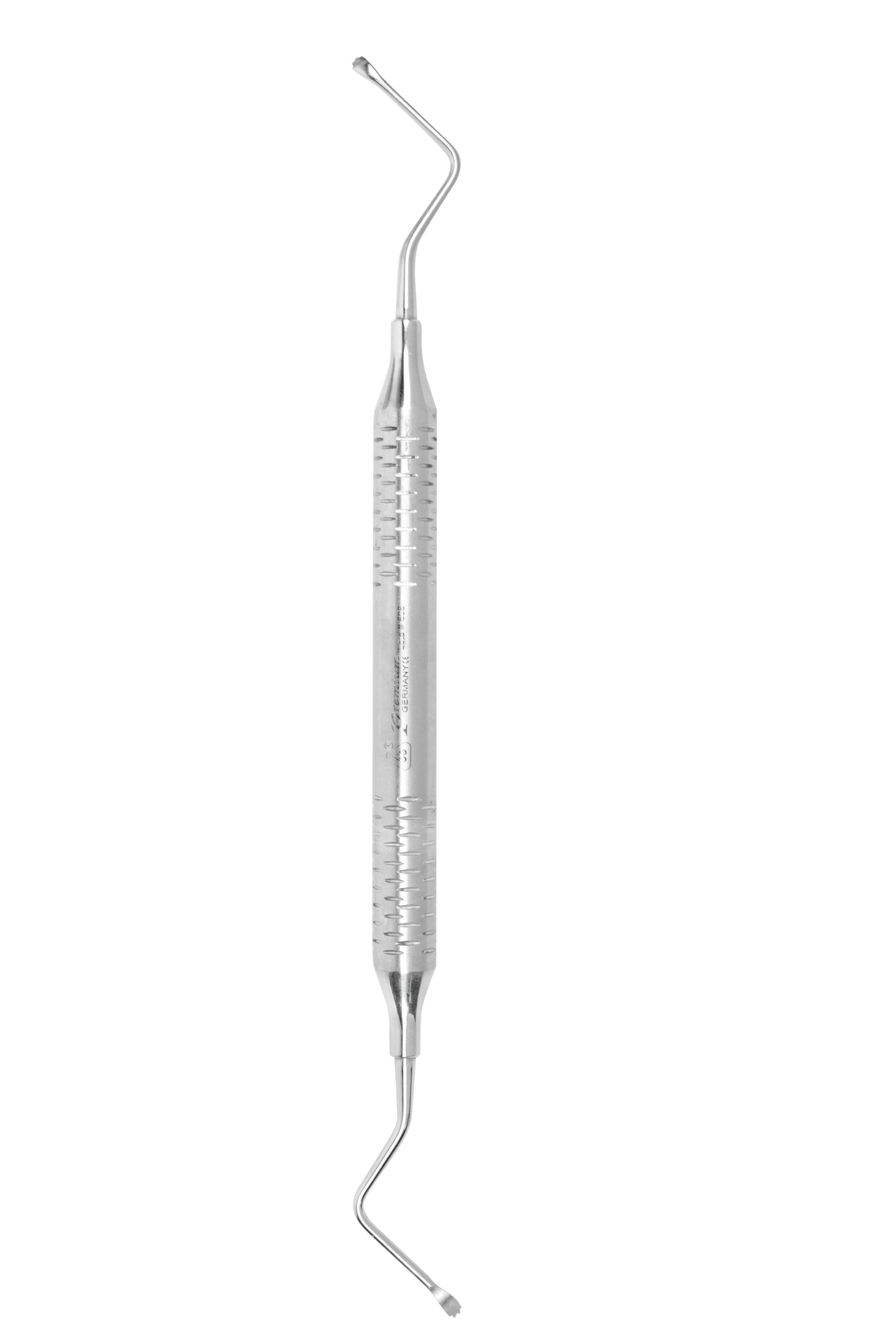 Lucas Spoon Serrated 3 mm – Surgical Curette for Tissue Debridement