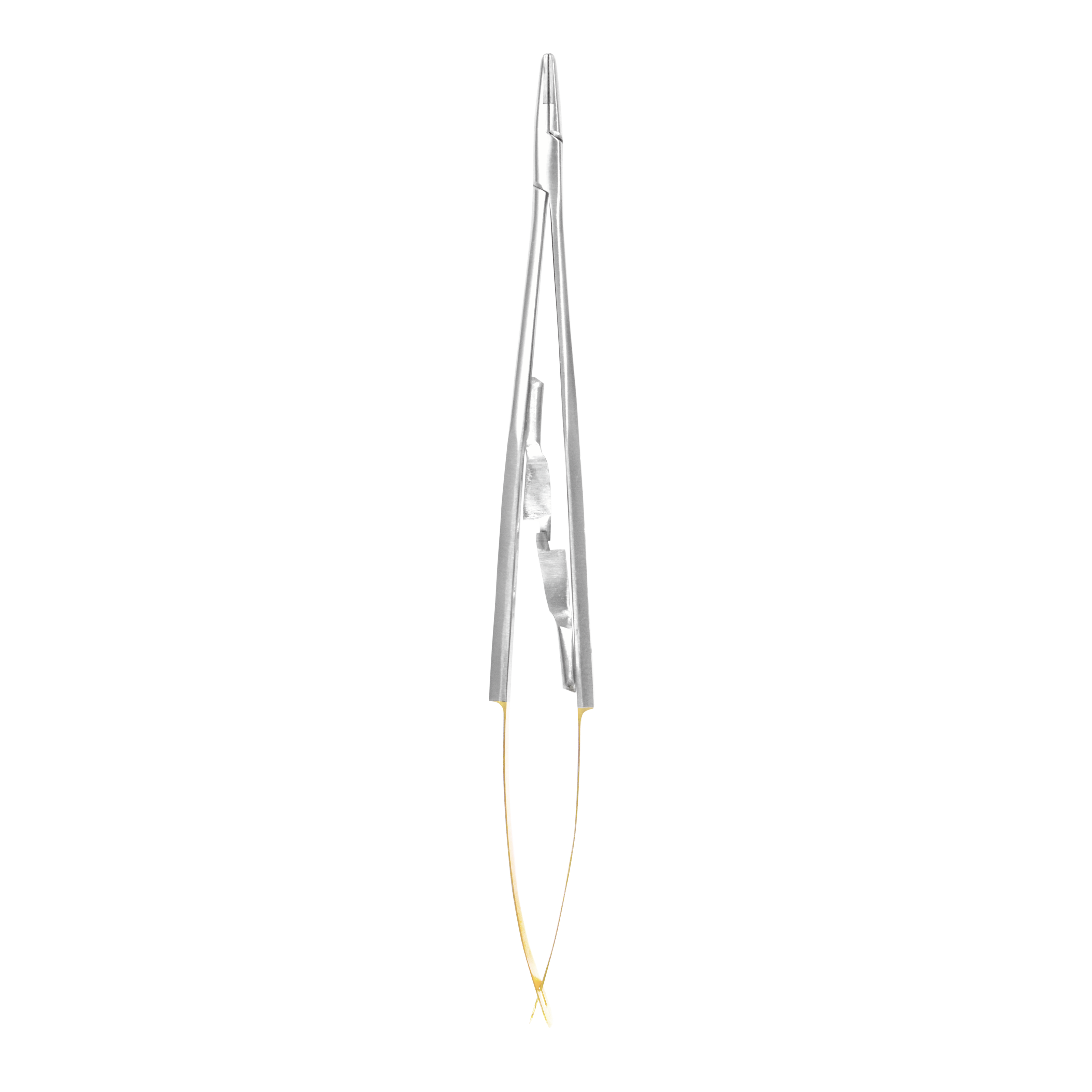 Castroviejo Needle Holder with C/T Inserts – Straight 15cm by 6binventgermany – Ultra-Precise Microsurgical Suturing Forceps