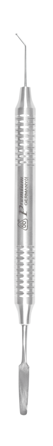 Calcium Hydroxide Applicator with Mini Spatula – Dual-Purpose Restorative Dental Instrument