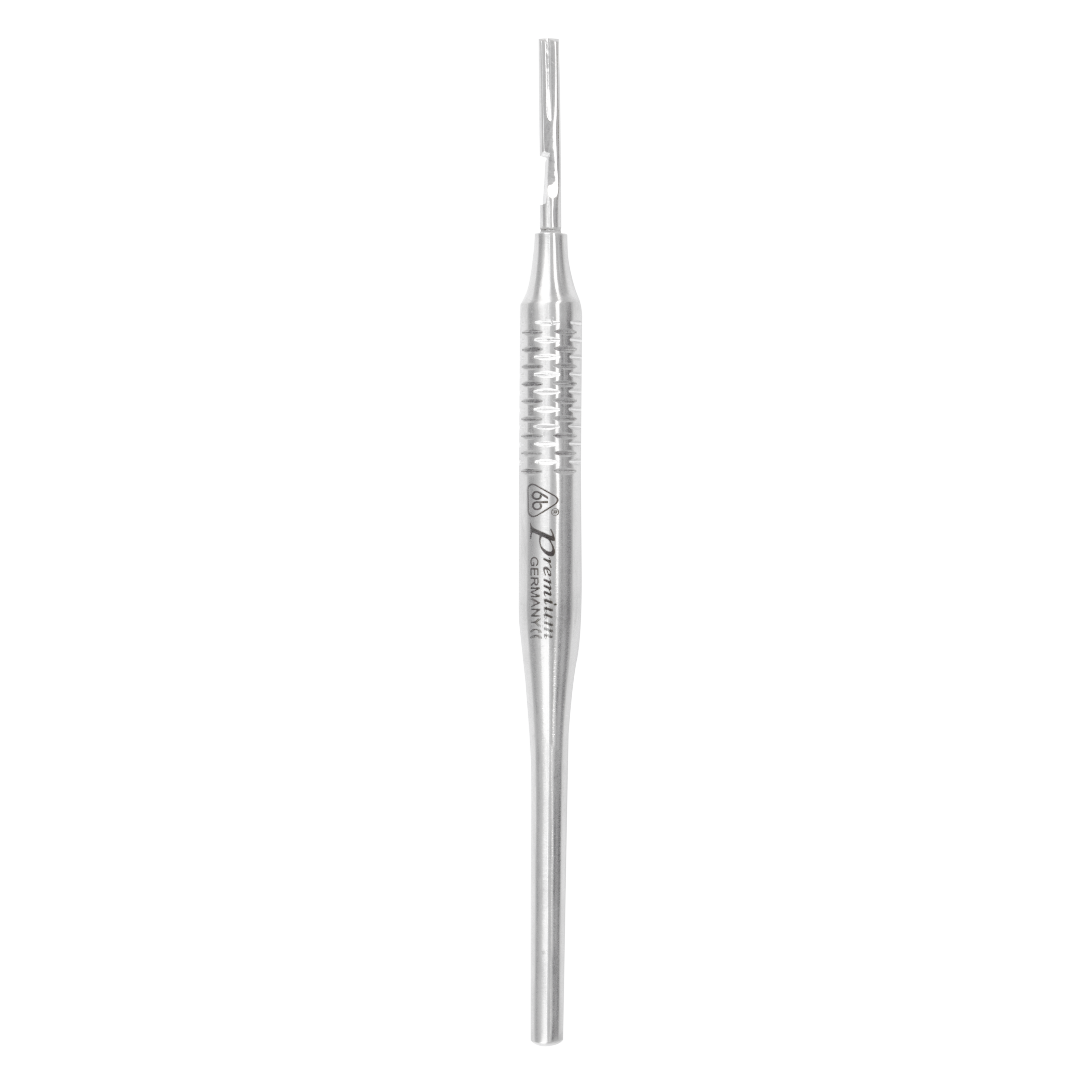 Round Handle Scalpel Handle #3 by 6binventgermany – Ergonomic Surgical Handle for Blades #10, #11, #12 & #15