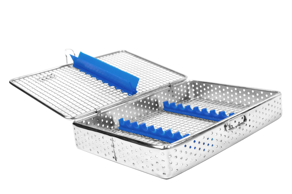 Sterilization Box with Silicone Liner – Large Rack